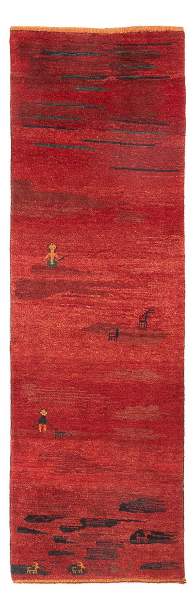 Gabbeh Persisch Teppich 73x236cm - Perserteppich Wollteppich