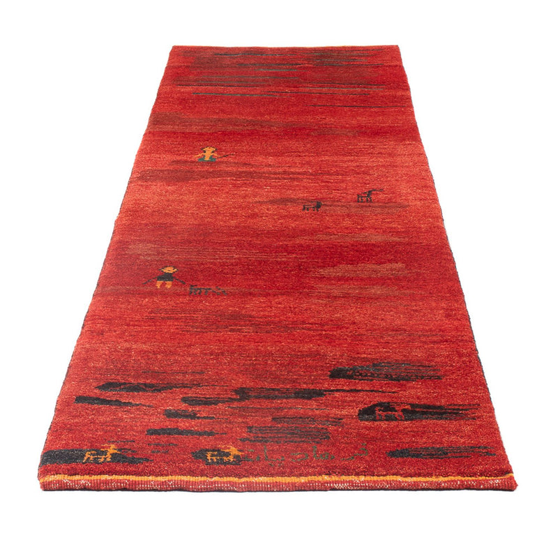 Läufer Gabbeh - Perser - 236 x 73 cm - mehrfarbig