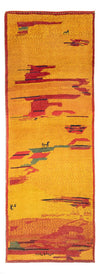 Tapis Gabbeh persan Tapis 85x235cm - Perserteppich Wollteppich - multicolore - Tapis de couloir / Multicolore / 85 x 235 cm Tapis de couloir