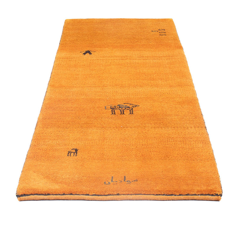 Läufer Gabbeh - Perser - 220 x 74 cm - orange