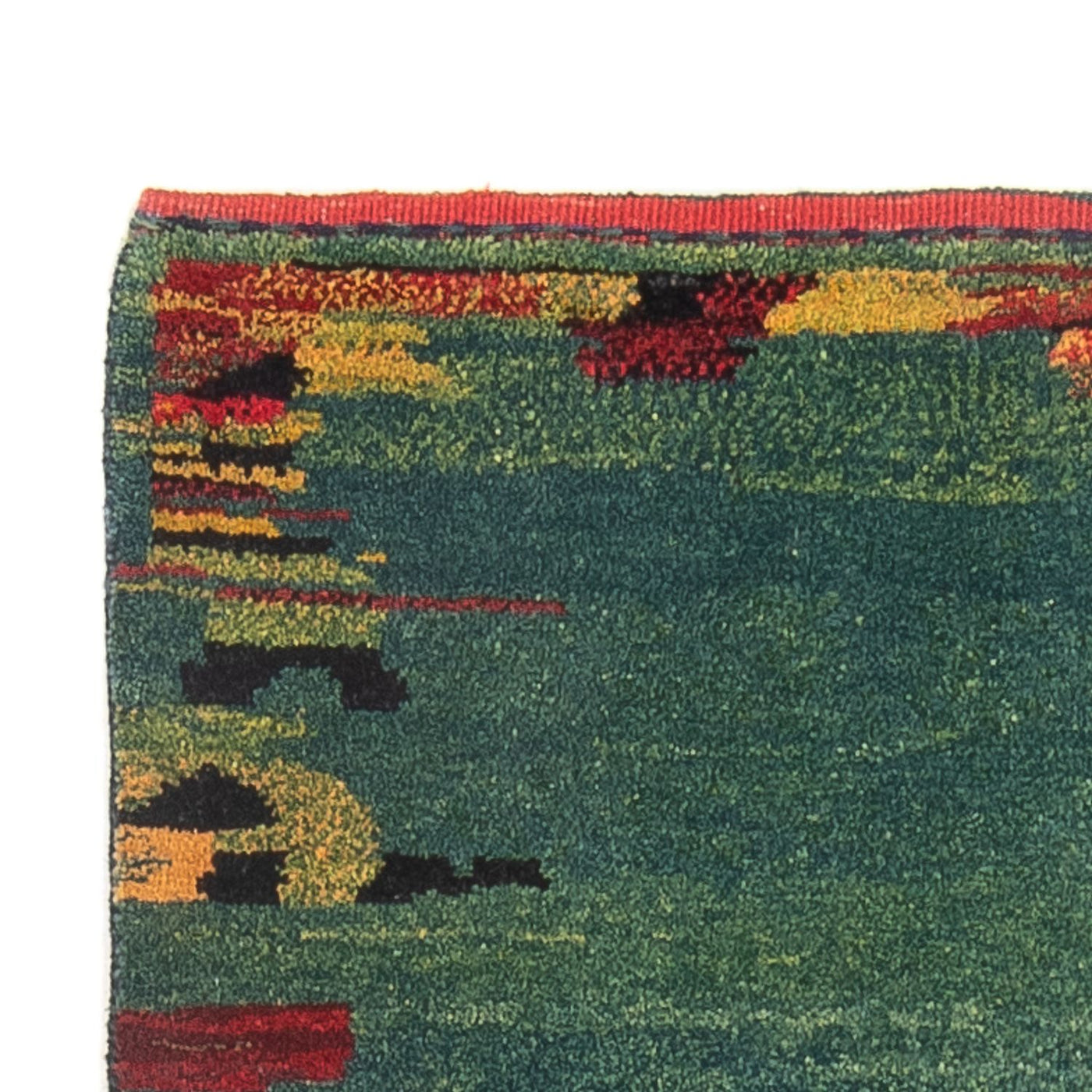 Gabbeh Persisch Teppich 218x87cm - Perserteppich Wollteppich
