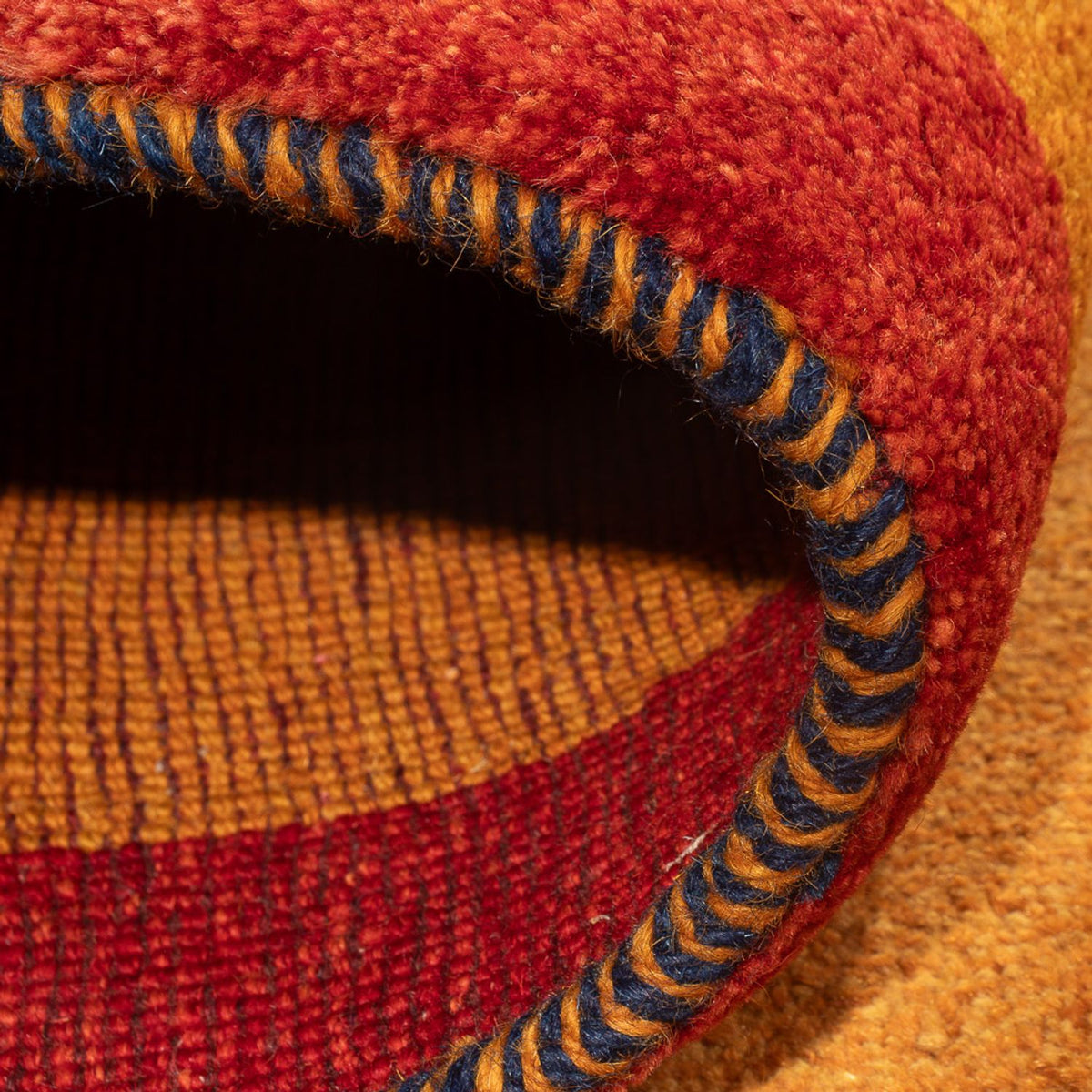 Läufer Gabbeh - Perser - 216 x 82 cm - mehrfarbig