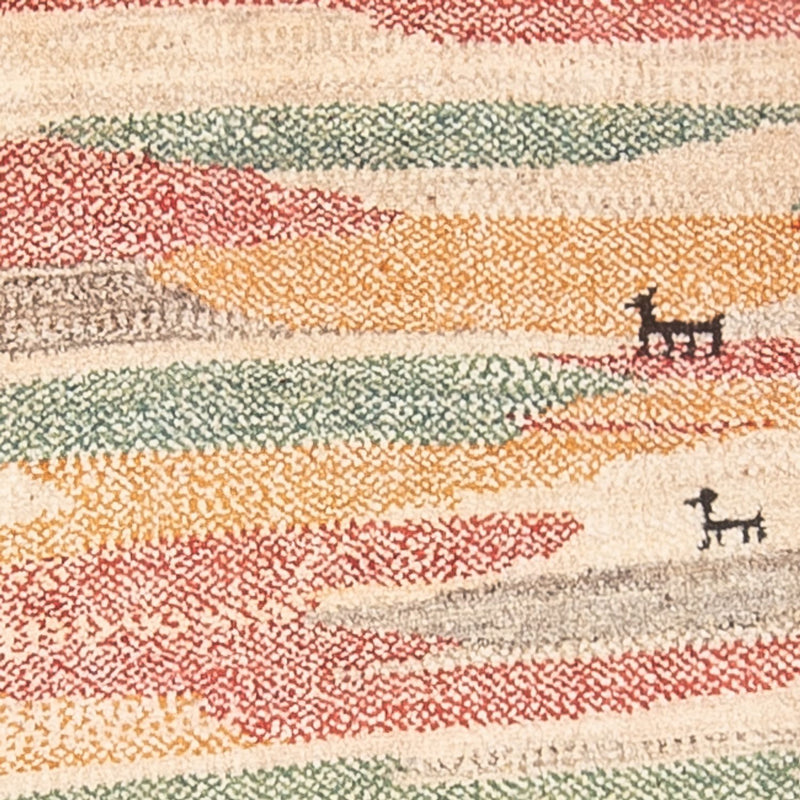 Läufer Gabbeh - Perser - 205 x 78 cm - mehrfarbig