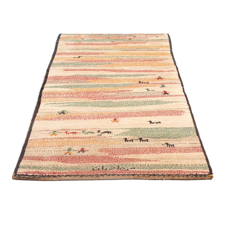 Läufer Gabbeh - Perser - 205 x 78 cm - mehrfarbig