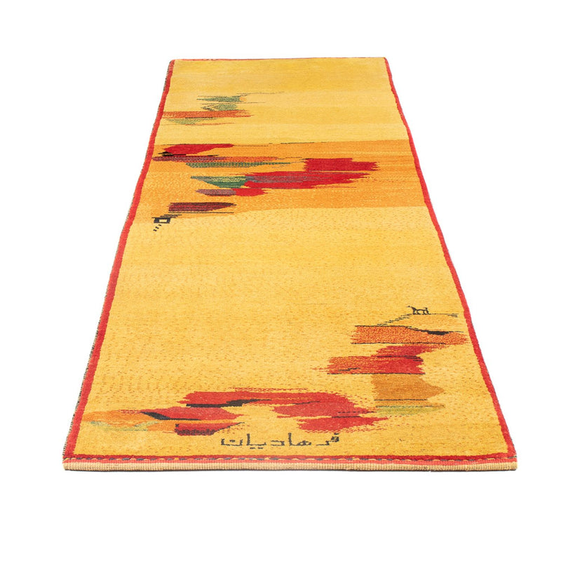 Läufer Gabbeh - Perser - 288 x 84 cm - mehrfarbig