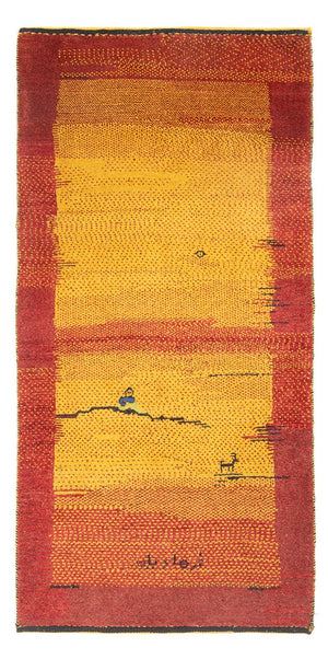 Läufer Gabbeh - Perser - 188 x 88 cm - mehrfarbig