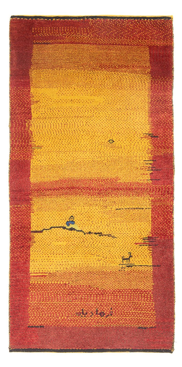 Läufer Gabbeh - Perser - 188 x 88 cm - mehrfarbig