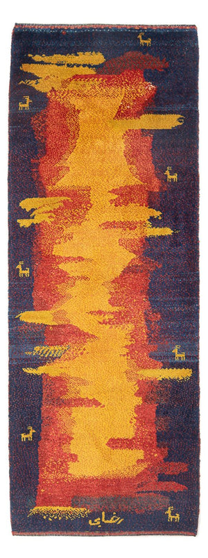 Läufer Gabbeh - Perser - 212 x 80 cm - mehrfarbig