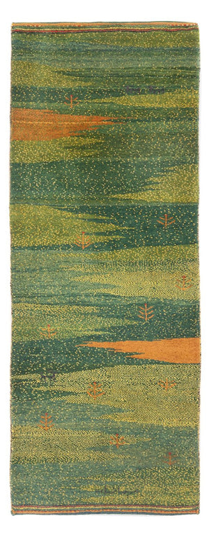 Läufer Gabbeh - Perser - 220 x 82 cm - mehrfarbig