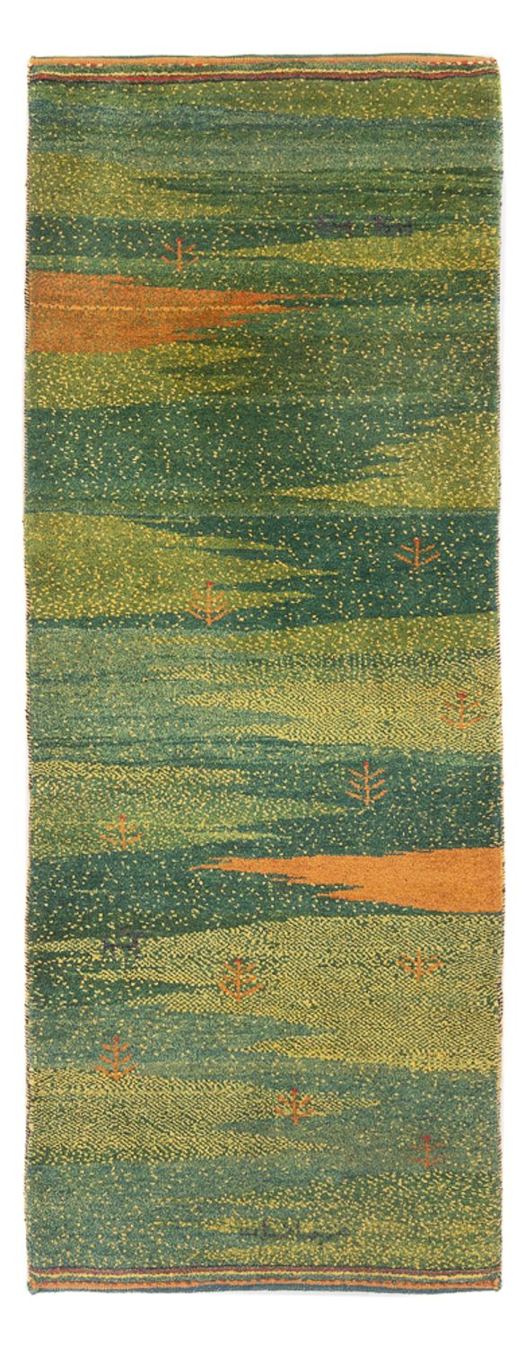 Läufer Gabbeh - Perser - 220 x 82 cm - mehrfarbig