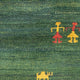 Läufer Gabbeh - Perser - 202 x 78 cm - grün