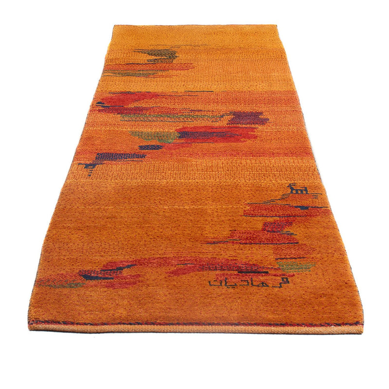 Läufer Gabbeh - Perser - 285 x 83 cm - mehrfarbig