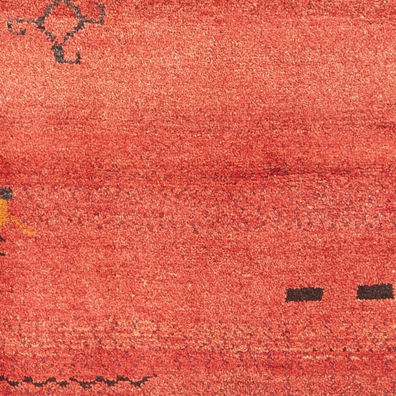 Läufer Gabbeh - Perser - 225 x 83 cm - hellrot