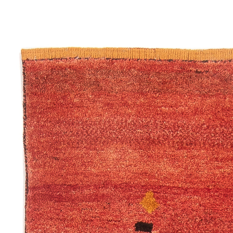 Läufer Gabbeh - Perser - 225 x 83 cm - hellrot
