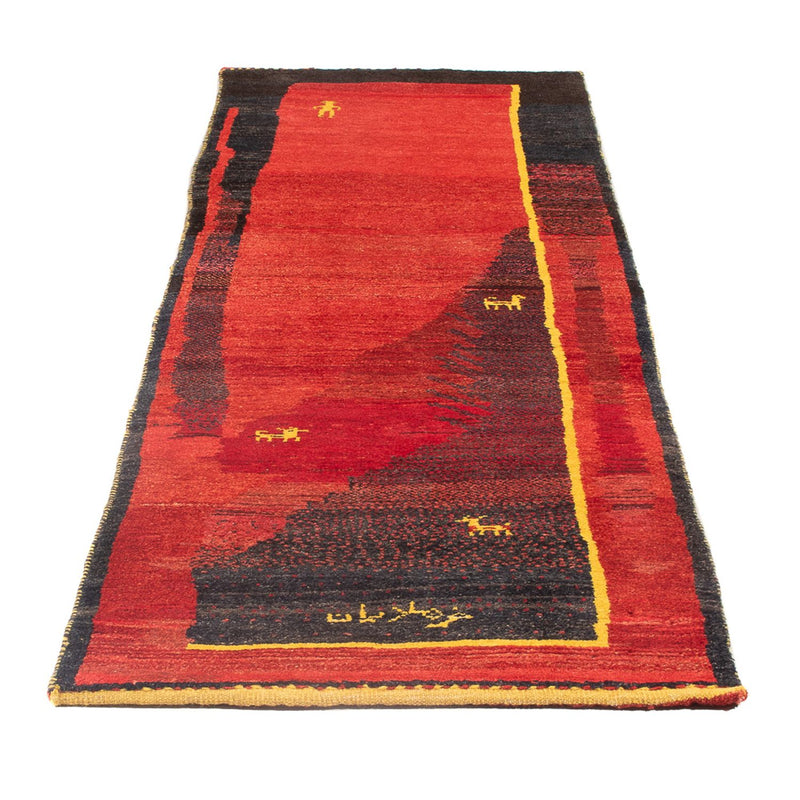 Läufer Gabbeh - Perser - 230 x 73 cm - mehrfarbig
