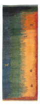 Läufer Gabbeh - Perser - 202 x 68 cm - mehrfarbig