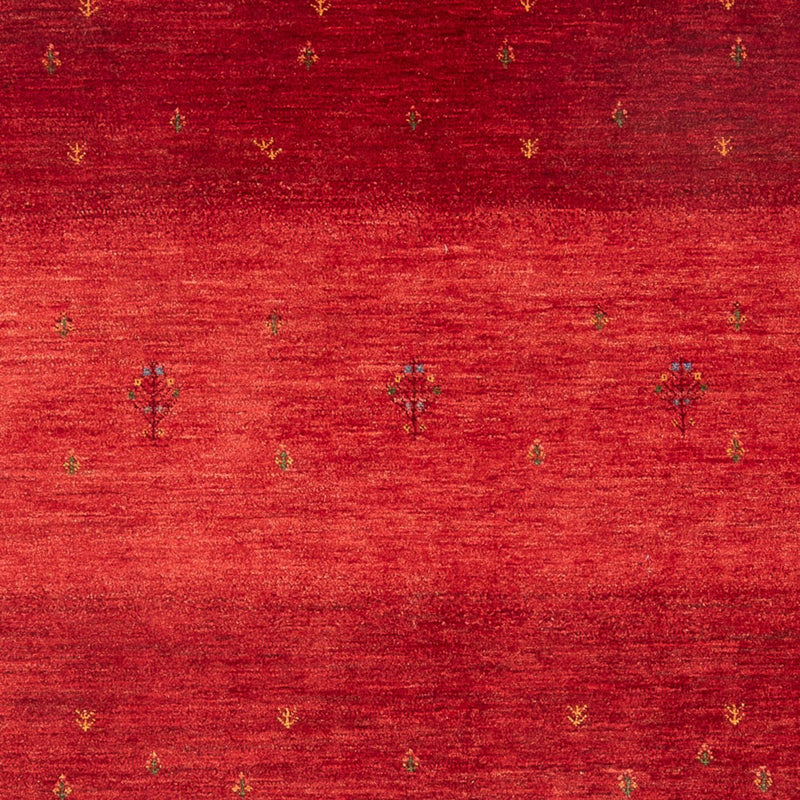 Gabbeh Teppich - Loribaft Perser - 257 x 173 cm - rot