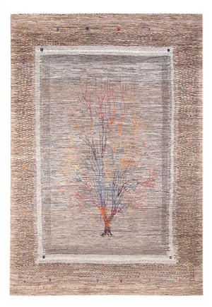 Gabbeh Teppich - Loribaft Perser - 306 x 212 cm - mehrfarbig