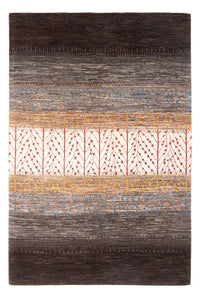Tapis Gabbeh - Loribaft Persan - 218 x 154 cm - multicolore