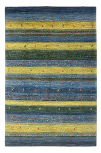 Tapis Gabbeh - Loribaft Persan - 197 x 130 cm - multicolore