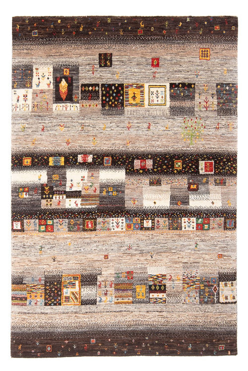 Gabbeh Teppich - Loribaft Perser - 196 x 131 cm - mehrfarbig