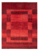 Gabbeh Teppich - Loribaft Perser - 204 x 155 cm - rot