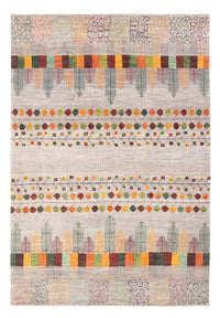 Tapis Gabbeh - Loribaft Persan - 215 x 152 cm - multicolore