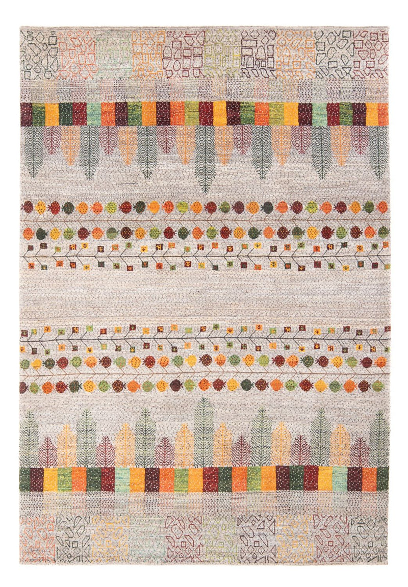 Gabbeh Teppich - Loribaft Perser - 215 x 152 cm - mehrfarbig