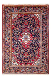 Tapis persan - Keshan - 300 x 200 cm - bleu foncé