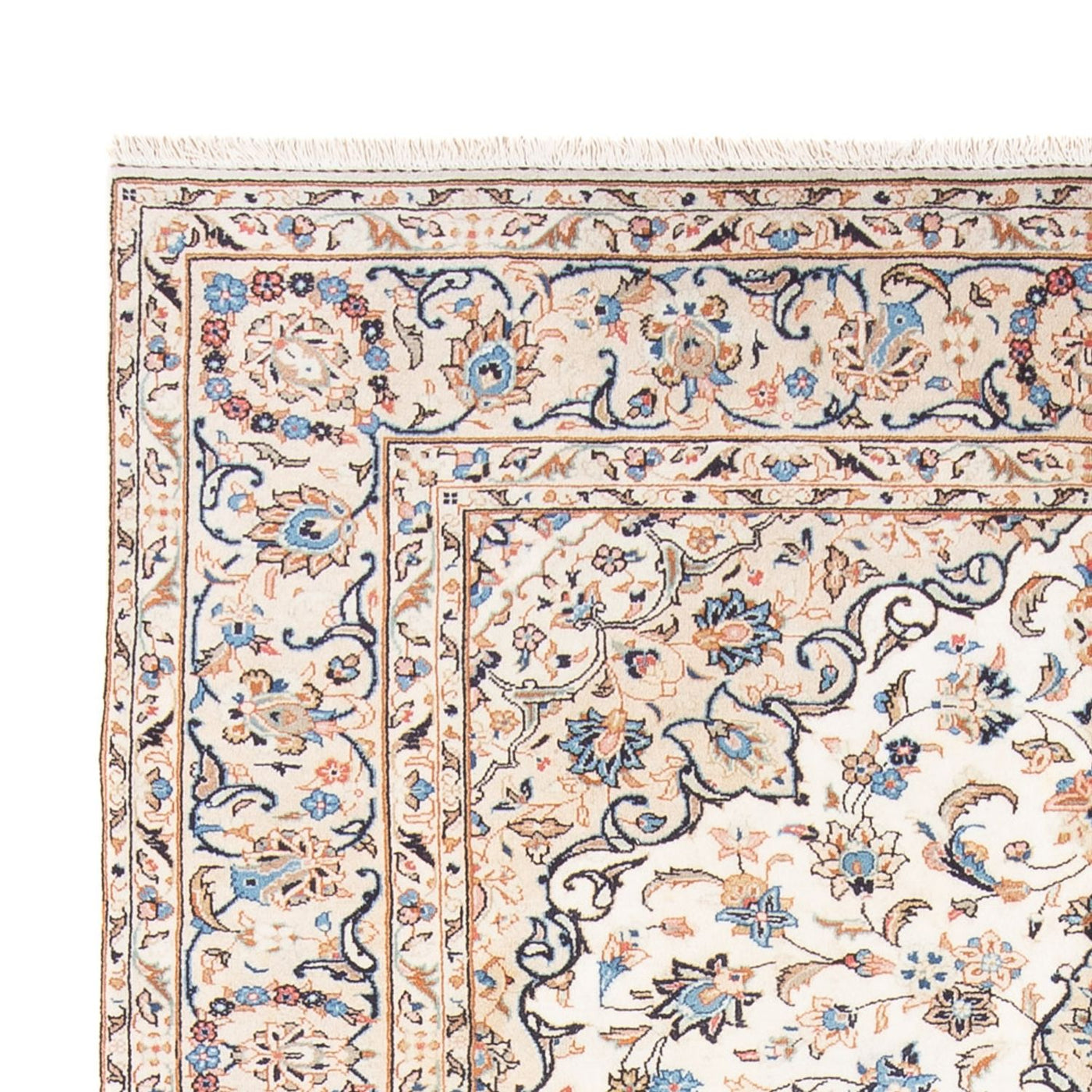 Perserteppich - Keshan - 293 x 195 cm - creme