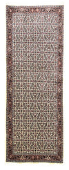 Tapis de Bidjar Tapis 94x254cm - Tapis persan - beige - Tapis de couloir / Beige / 94 x 254 cm Tapis de couloir