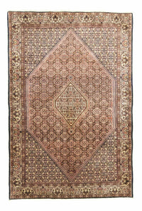 Tapis persan - Bidjar - 304 x 203 cm - rouge
