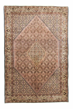 Perserteppich - Bidjar 304 x 203 cm - rot