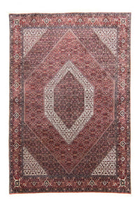 Tapis persan - Bidjar - 300 x 200 cm - rouge