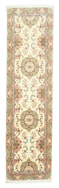 Tappeto corsia Tappeto Persero - Tabriz - 339 x 91 cm - beige