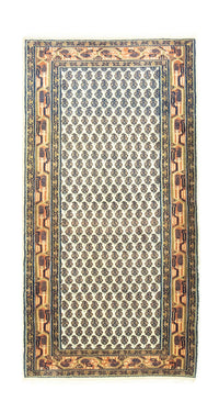 Tapis de couloir Tapis persan - Mir - 146 x 71 cm - beige