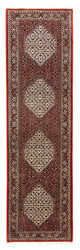 Tapis de couloir Tapis persan - Bidjar - 317 x 88 cm - rouge