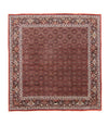 Tapis de Bidjar Tapis 210x210cm - Tapis persan - rouge - Carré / Rouge / 210 x 210 cm Carré