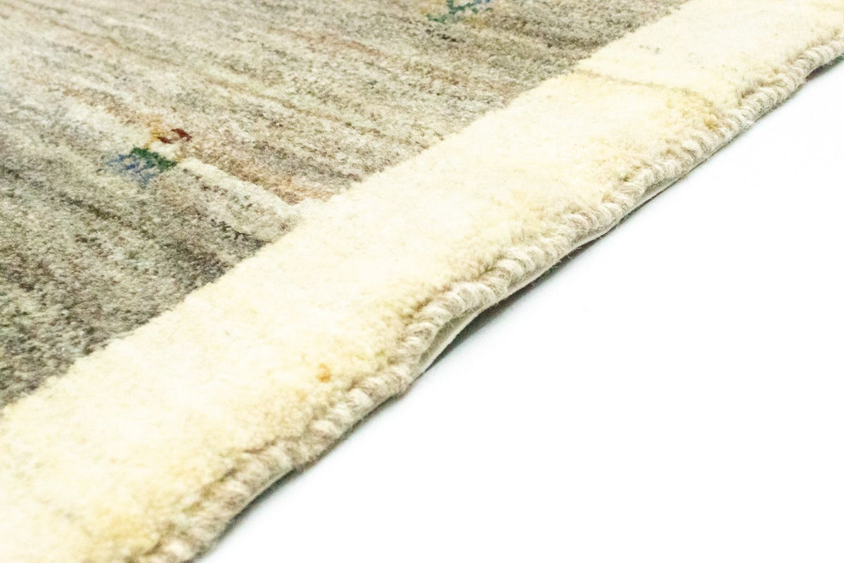 Gabbeh Teppich - Perser 229 x 82 cm - grau