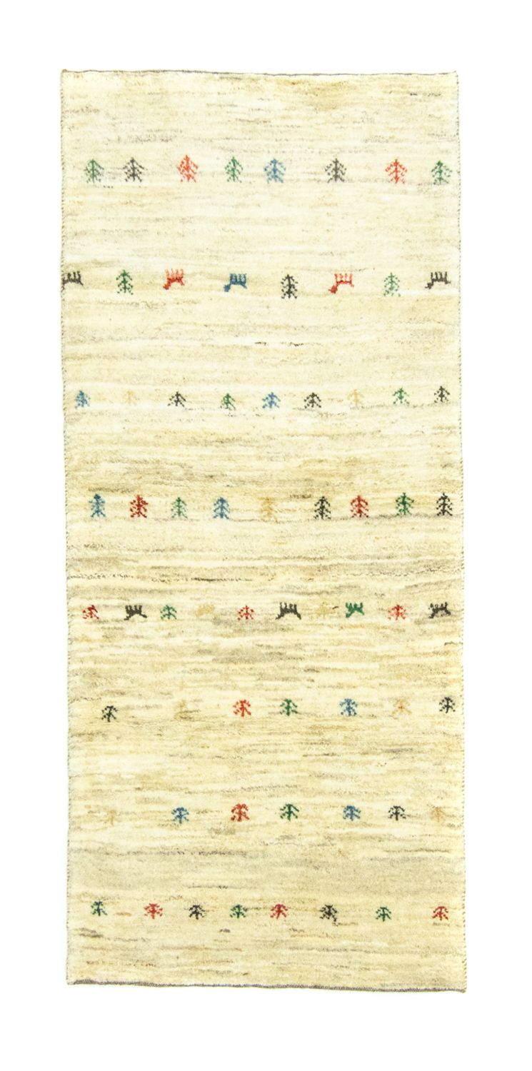 Gabbeh Teppich - Perser 184 x 82 cm - beige