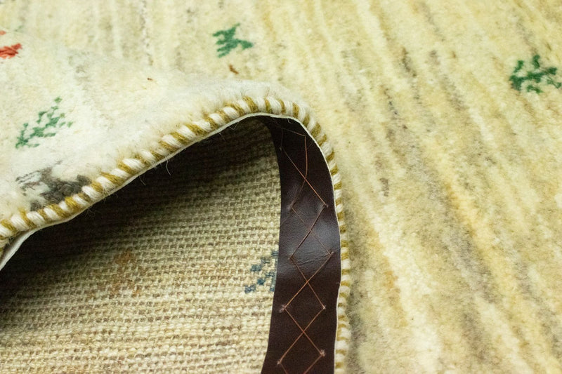 Gabbeh Teppich - Perser 184 x 82 cm - beige