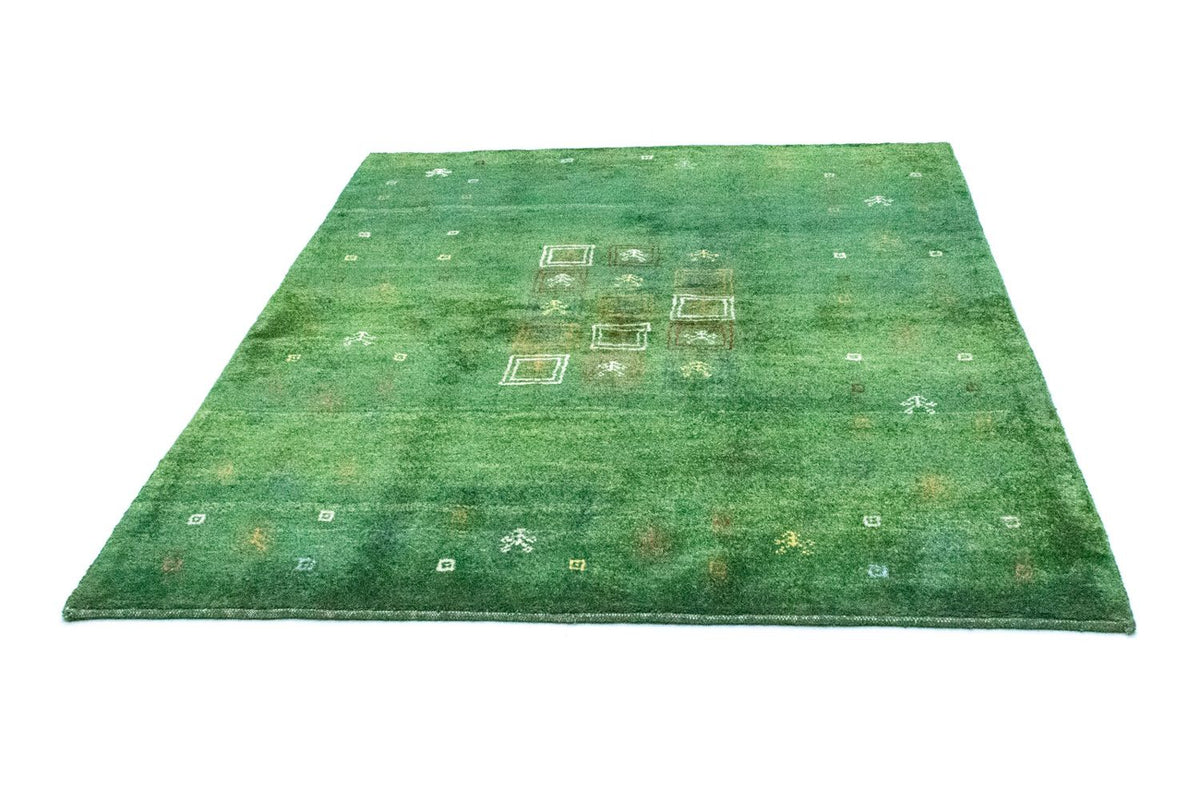 Tappeto Gabbeh - Persero - 189 x 155 cm - verde