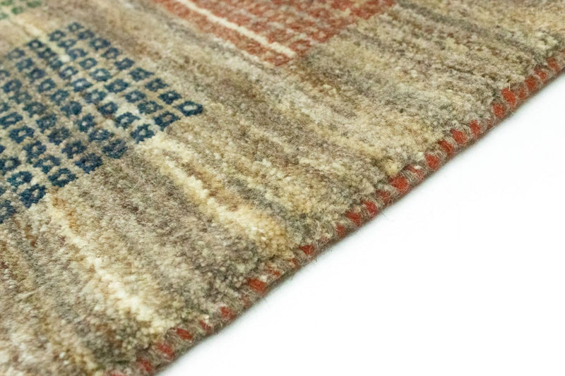 Gabbeh Teppich - Perser 137 x 102 cm - grau