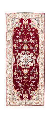 Tappeto corsia Tappeto Persero - Tabriz - Reale - 200 x 83 cm - rosso