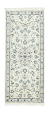 Nain Tapis 79x194cm - Tapis persan - blanc naturel - Tapis de couloir / Blanc naturel / 79 x 194 cm Tapis de couloir