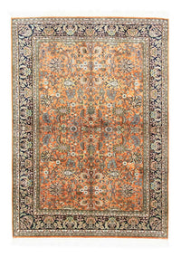 Tapis en soie - Soie du Cachemire - 181 x 130 cm - rouille