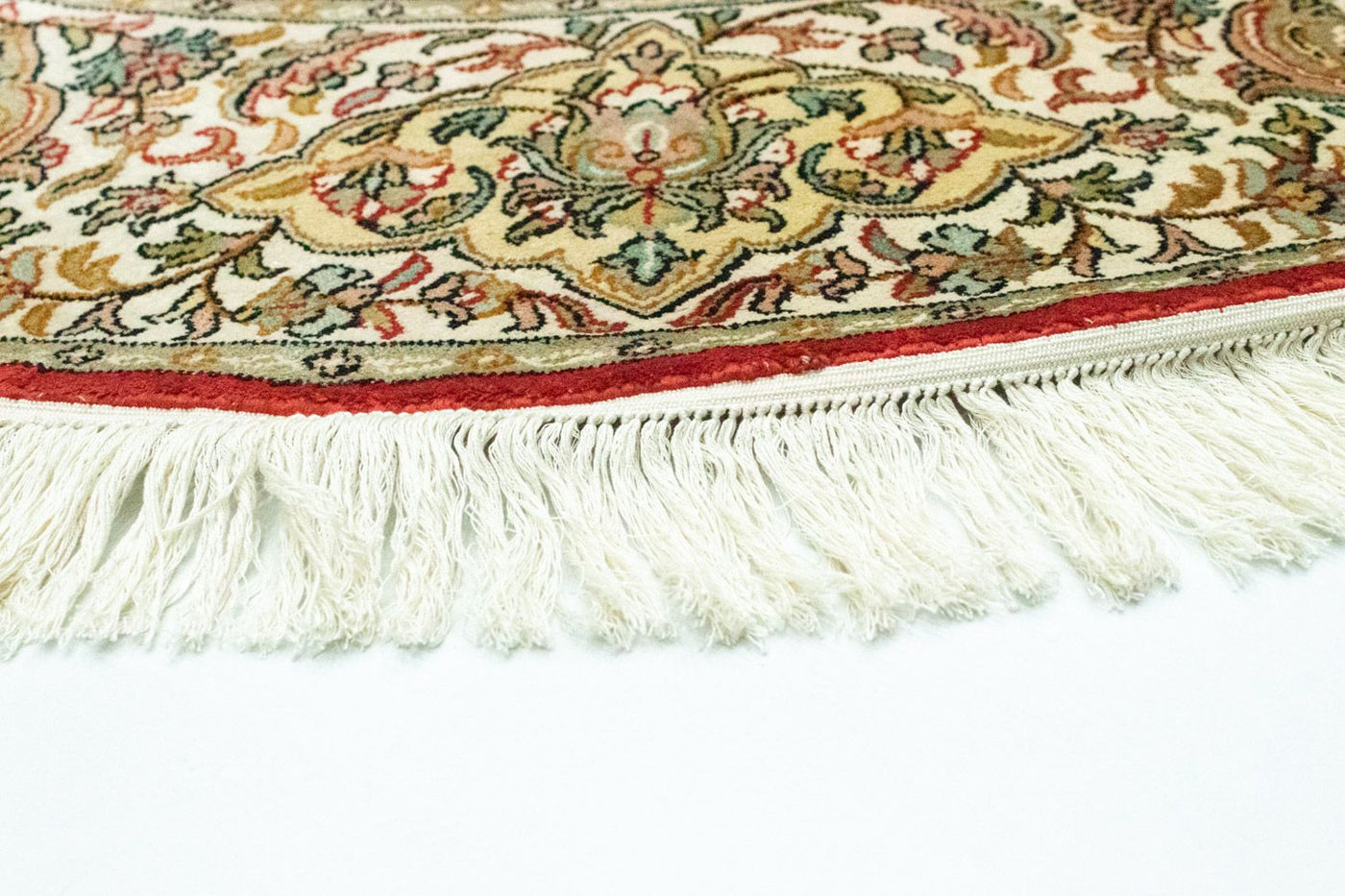 Seidenteppich - Kaschmir Seide 158 x 150 cm Teppich Quadratisch