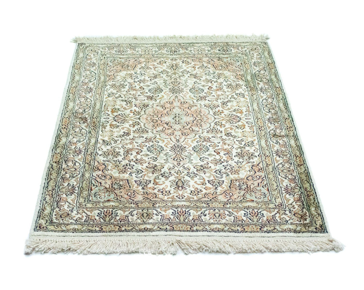 Seta del Kashmir Tappeto 90x66cm - Tappeto orientale