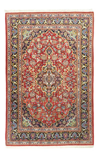 Tapis persan - Keshan - 214 x 144 cm - rouge