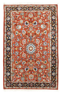 Tapis persan - Tabriz - 226 x 141 cm - rouille
